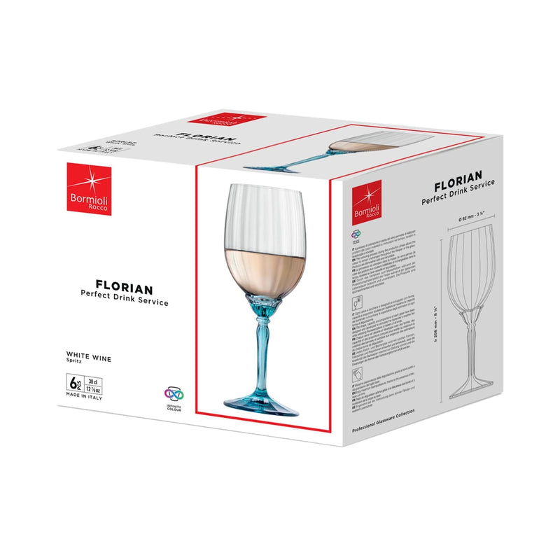 380ml Florian White Wine Glasses - Pack of Six