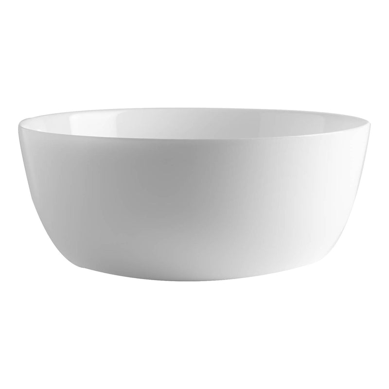 Bormioli Rocco Toledo Glass Serving Bowl - 23cm - White
