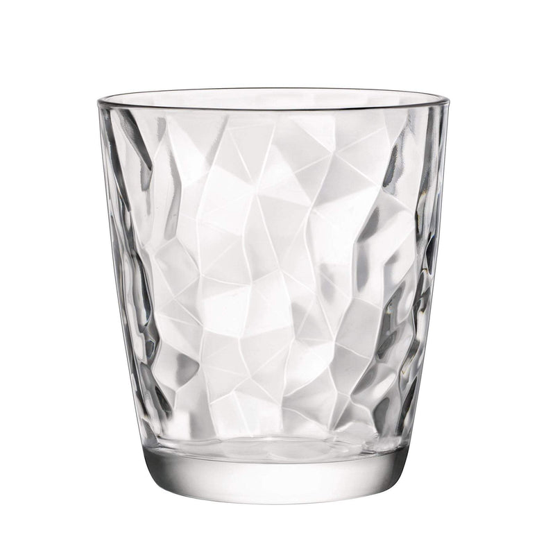 300ml Diamond Whisky Glasses - Pack of Six