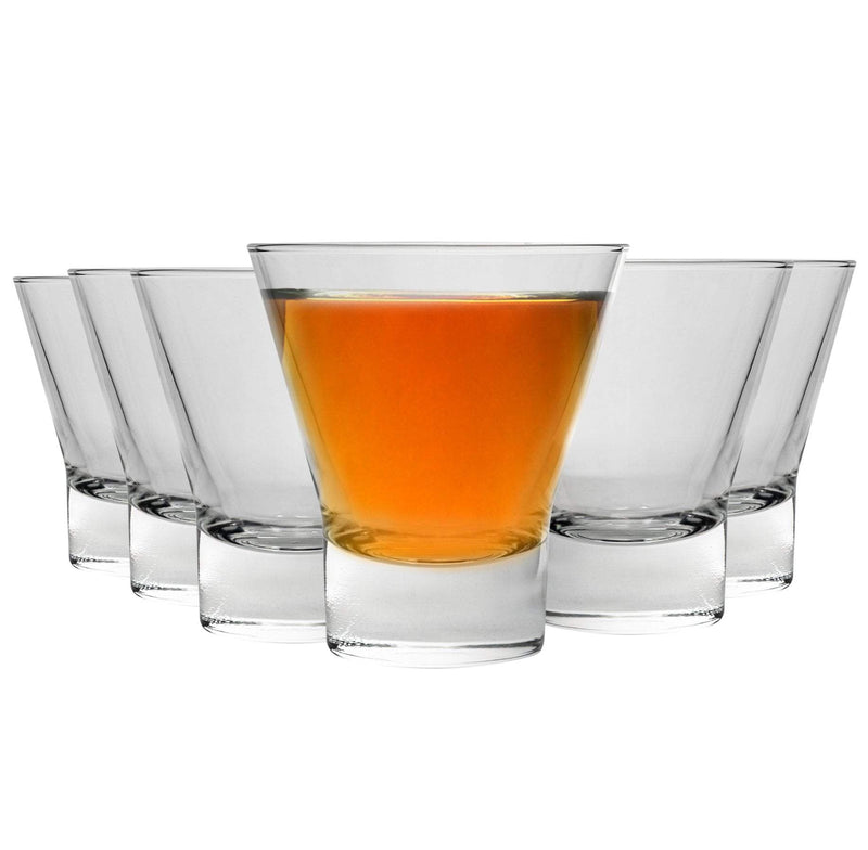 Bormioli Rocco Ypsilon Whisky Tumbler Glasses - 340ml - Pack of 6