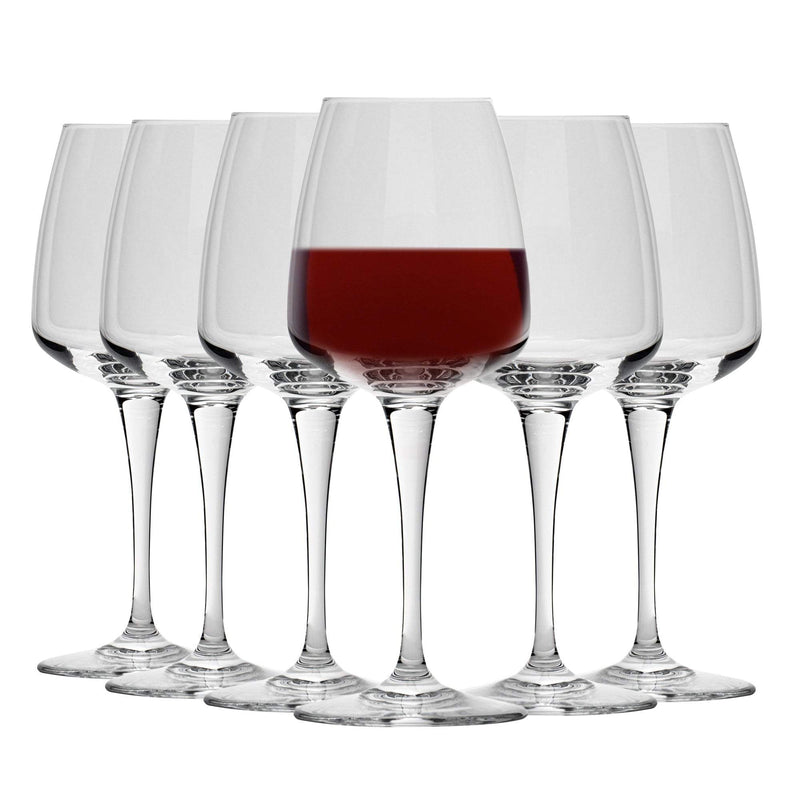 Bormioli Rocco Aurum Red Wine Glasses - Set of 6