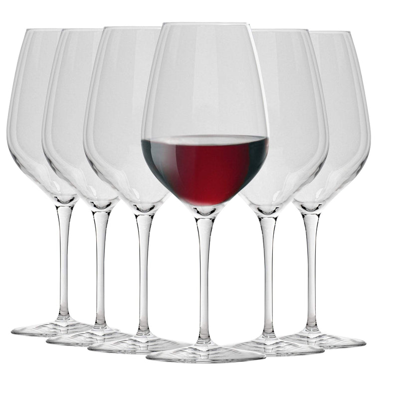 Bormioli Rocco Inalto Tre Sensi Large Wine Glasses - 550ml - Set of 6