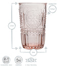 300ml Romantic Highball Glasses - Pack of Four