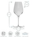 550ml Inalto Tre Sensi Wine Glasses - Pack of Six