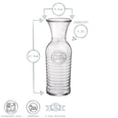 1.2L Officina 1825 Glass Carafe