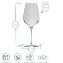 430ml Inalto Tre Sensi Wine Glasses - Pack of Six