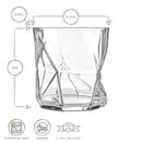 330ml Cassiopea Tumbler Glasses - Pack of Four