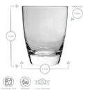 375ml Nadia Whisky Glasses - Pack of Four