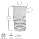 325ml Officina 1825 Highball Glasses - Pack of Four