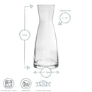 1.1L Ypsilon Glass Carafe