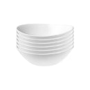 15cm White Prometeo Glass Cereal Bowls - Pack of Six