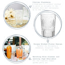 300ml Romantic Water Glasses - Pack of Six
