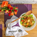 27cm White Moon Glass Serving Bowl