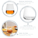 450ml Inalto Uno Stemless Wine Glasses - Pack of Six