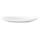 White 32cm Prometeo Oval Glass Steak Plates - Pack of Six