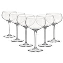 Bormioli Rocco Pack of 6 Bartender Glass Champagne Coupe Saucers - 305ml - by Bormioli Rocco