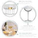 Crystal wine glasses