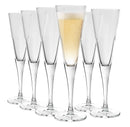 Bormioli Rocco Ypsilon Champagne Flutes - 160ml - Set of 6