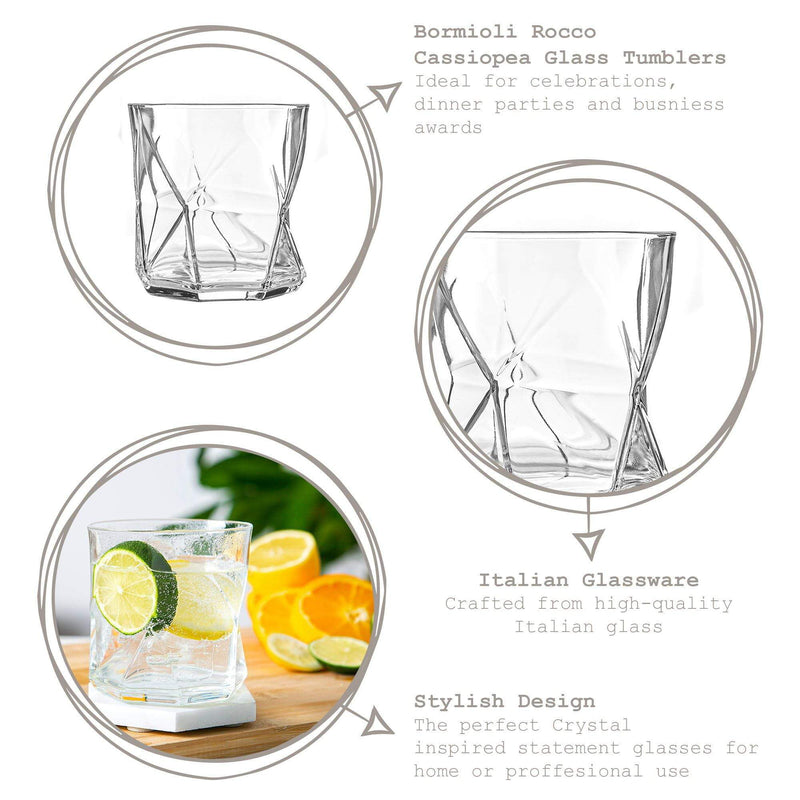 330ml Cassiopea Tumbler Glasses - Pack of Four