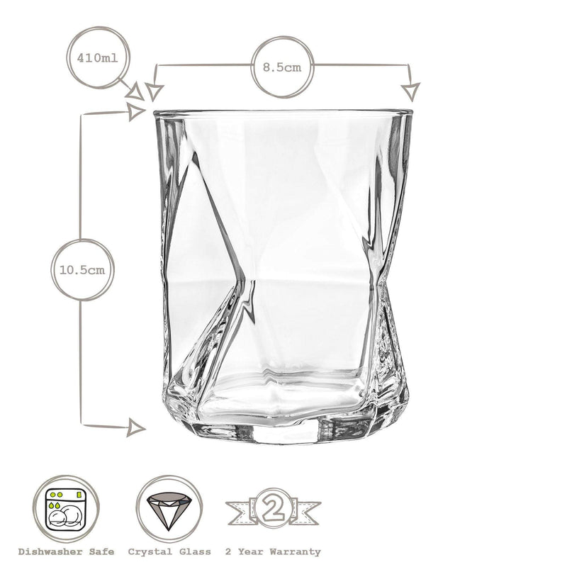 410ml Cassiopea Tumbler Glasses - Pack of Four