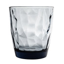 390ml Diamond Tumbler Glasses - Pack of Six