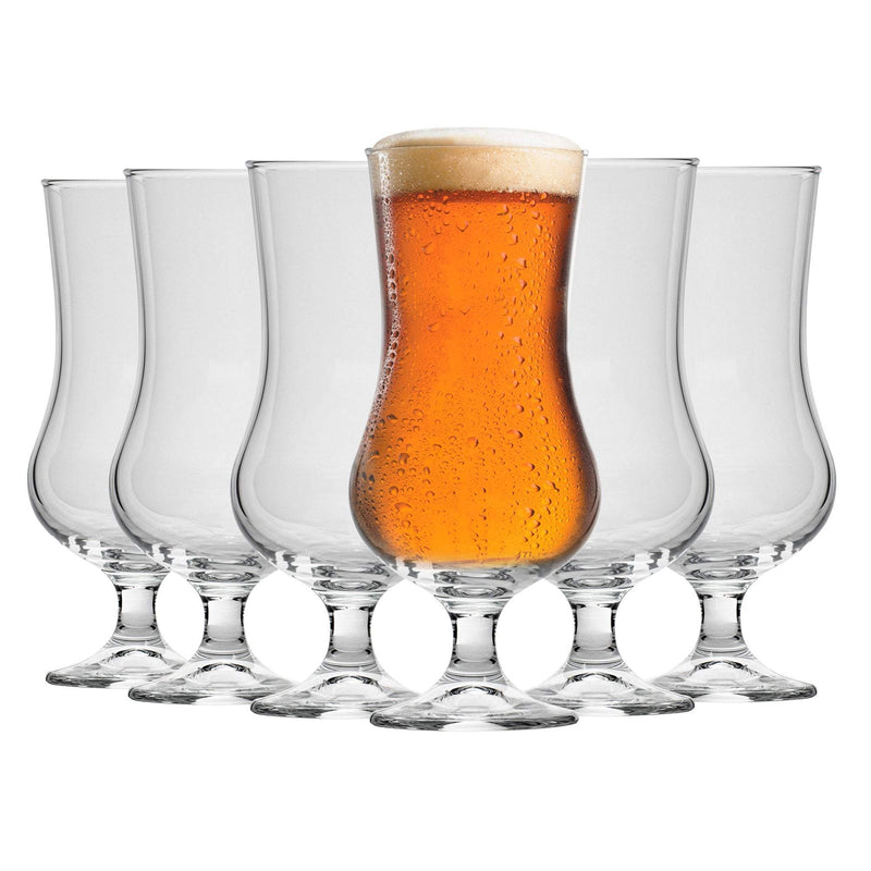 Bormioli Rocco Large Beer Glasses - Set of 6