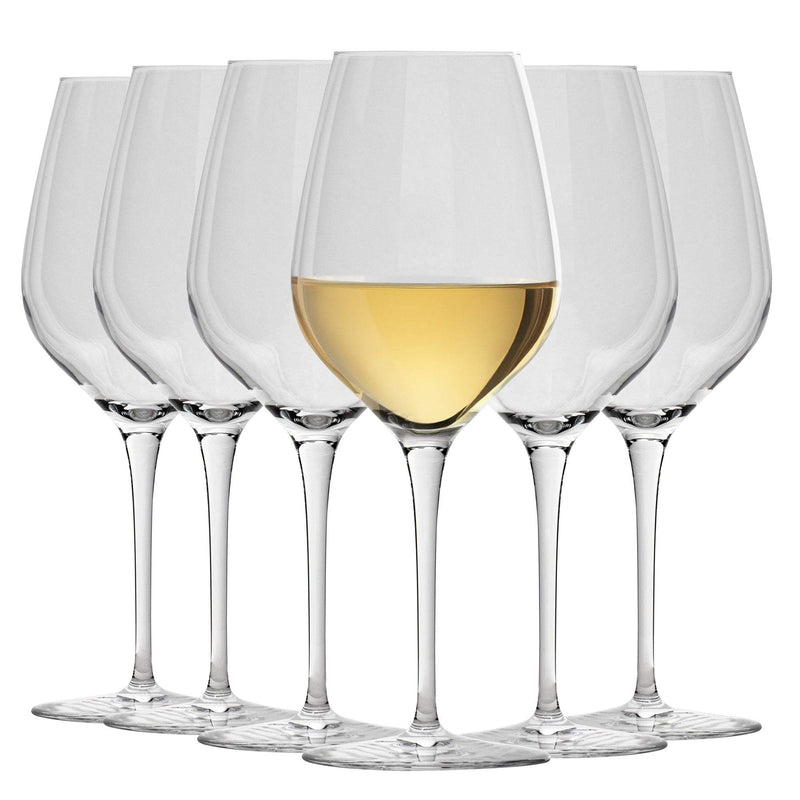 Bormioli Rocco Inalto Tre Sensi Medium Wine Glasses - 430ml - Set of 6