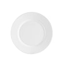 20cm White Toledo Glass Side Plates - Pack of Six