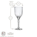 245ml Florian Cocktail Glasses - Pack of Six