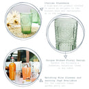 300ml Romantic Highball Glasses - Pack of Four