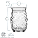 455ml Sour Pineapple Cocktail Glasses - Pack of Six