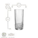 400ml America '20s Highball Glasses - Pack of Six