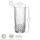 490ml America '20s Highball Glasses - Pack of Six